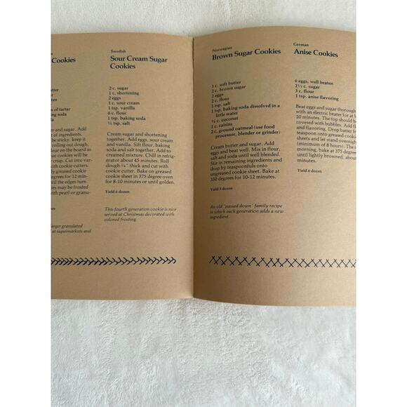 Minnesota Heritage Cookbook Hand‑Me‑Down Recipes 1979 American Cancer Society - Picture 6 of 9